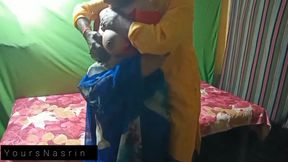 Indian New Married Hot Bhabi Fucked With Her Husband In Sharee.