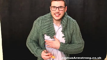 Ripped Sweater And Cum For Chrimbo