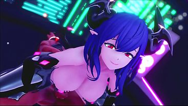 MMD - Succubus Harem sex