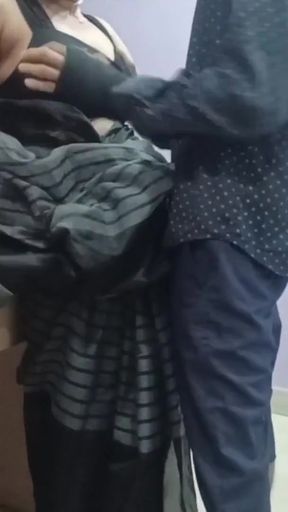 Thrilling moment from &quot;Part 2 , Indian sexy stepmom caught by stepson while talking to her boyfriend Hindi Step Mom Hindi Audio&quot;