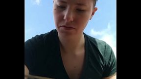 I had to wear a wig for my first (and so far ONLY) out-of-the-house work since lockdown