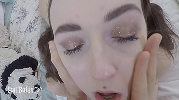 Bratty teen Gail Bates deep hard anal with stepdad