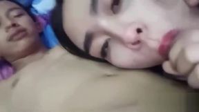 Brunette ts face fucked before intense anal