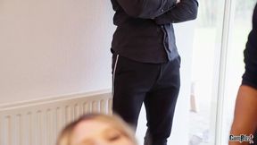 Petite Dutch Blonde in Intense Breeding Session