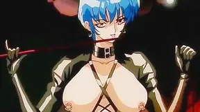 Hentai Girl Bound Dominated in Dark Dungeon BDSM Play