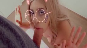 Latina Rubia Culona Chupando Y Follando 5 Min