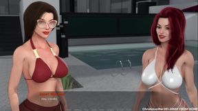 Stepson's big cock makes mom's butt clench during French Porno