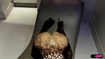 The milf went to a motel with a stranger! This game was so much fun!?