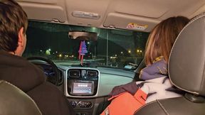 Dirty Sluts Sucking Dick in the Uber Before Party! Knock Knock Stream