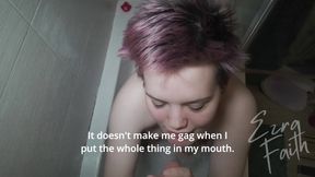 Stepbro's Bath Time: Romantic Small Penis Encouragement -- Ezra Faith -- Mp4 HD