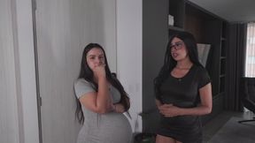 Getting home wrecking babysitter pregnant