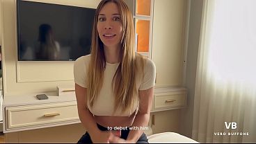 Amateur stepson gets dominated by hot Latina MILF in roleplay scene