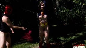 In Super Gurl Vs Deadpool - Milf Has Rough Anal Sex And Is Humiliated 21 Min - Cory Chase And Super Girl