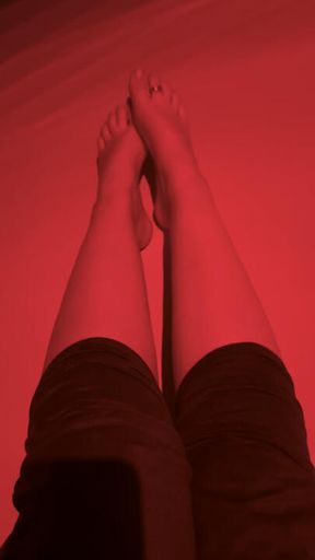 Do you wish you could touch my feet?