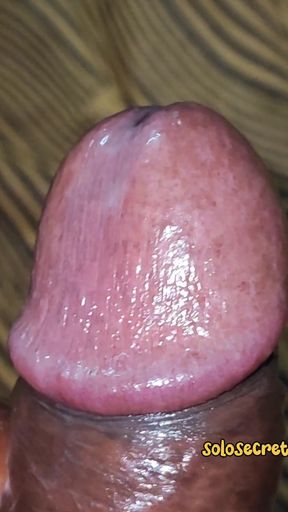 Powerful moment from "Desi Virgin Guy Measures His Cock &amp; Jerk off With Oil🫶"