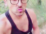 Slutboyben CAM4 Sexy Brainfucked Latex Femboy Exposed At Cruising Area Am Stern Berlin