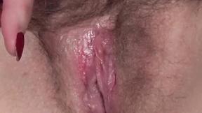 ”Adorable Blonde Hilda Takes Off Her White Bra & Lace Panties!”