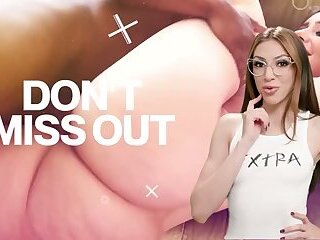 DOGFART - Sexy Becca Blairs Gloryhole Adventure with the Biggest Cock in Town