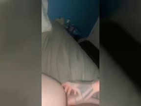 cheating white woman blows cock while on phone with bf