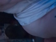 Bbw plays with herself after hanging out with boy bbf