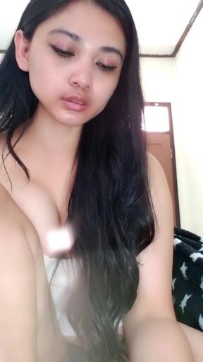 Thrilling moment from &quot;Masturbate girl, using big dildo&quot;
