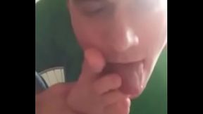 Making out with a foot