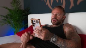 Caught Masturbating, Fucked Until Squirting and Creampie