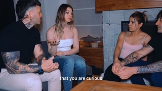 Initiating a couple friend into the world of swinger FIT elnonohub villaanderson