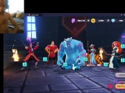BLACK ASPIE BOY PLAYING DISNEY SORCERER'S ARENA NUDE
