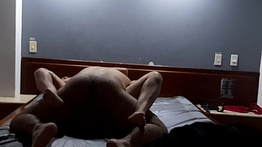Nueva esposa morena tetona y culona me da una rica cojida con anal caliente - semen adentro del culo - Hotwife YR - Andy Z 94