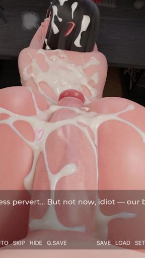 Key moment from &quot;FINALLY FUCKING RAVEN AND ZOE GIVING BLOWJOB AFTER WORKOUT - MANSION DAYS - PART - 4&quot;