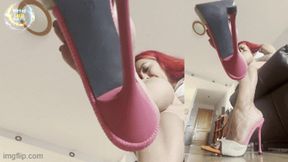 ShoePlay Fetish Sara 1
