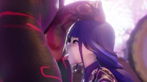 Dragk's Raiden Compilation - 3D Animated Cosplay Sex Interracial Cowgirl Position Feet Anal Creampie