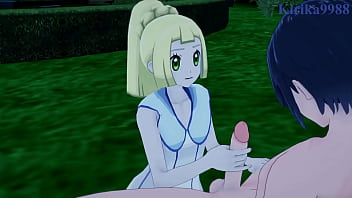 Lillie and Sabrina (Natsume) intense sex. - Pok&eacute_mon Hentai