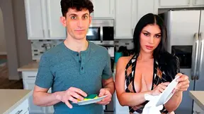 Stepson can't stop thinking about his dad's hot new wife and finally tells her