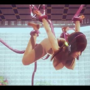 Overwatch Hentai - Diva Fucked by Two Boys Anal and Vaginal - Japanese Asian Manga Anime Film Game Porn