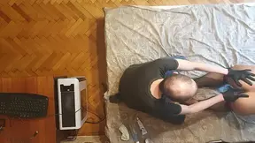 Amateur couple gets intimate with closeup anal play