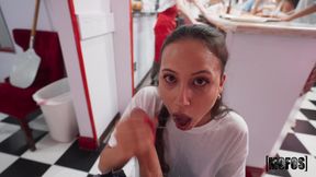 Naked Neighbor Falls for a Wild Fierce Lust