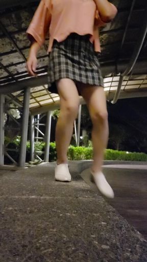 Take off My Panties Outdoors.