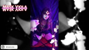 ASMR masturbating and jerking off trans orgasm