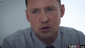 Employee fucks bosses transgender wife after cornering him with evidence