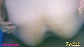 Big Ass Latina rides huge cock doggystyle POV