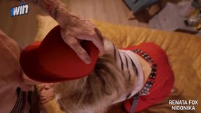 Red hottest of the century, that slut. 4K wolf cock silk, Nigonika porn.