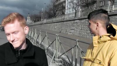 Amateur Czech twink is having sex with a fellow he just met