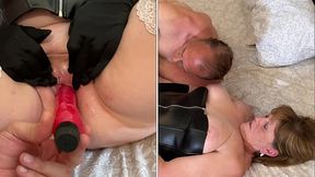 Granny Carmen Angel: Elegant Vibrator Fucker