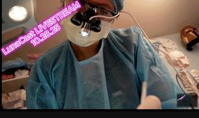 1.5 Hour LIVE Role played dentist & nurse collecting a sample, oiled my titties, POV CPR, met my tip goal twice! and so much more!