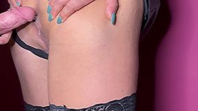 Italian jealous hubby stuffs his cheating wife's ass