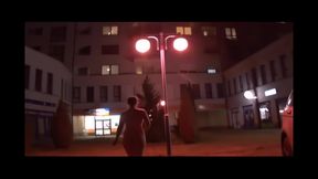 Completely Naked on the Street
