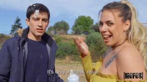 Outdoor Game Turns into Steamy Competitive Heat