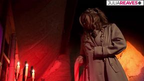 Blonde With Big Tits and Hot Body Gets Fucked Hard at the Construction Site and Sucks Cock